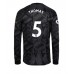 Cheap Arsenal Thomas Partey #5 Away Football Shirt 2022-23 Long Sleeve